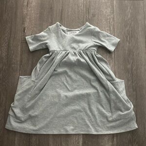 Remie girl gray dress 5